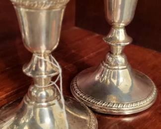 Sterling Candlesticks