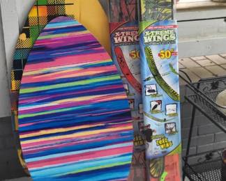 Body Boards and Kites