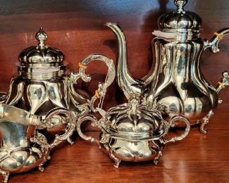 Eugene Ferner Solid Sterling Coffee/Tea Service