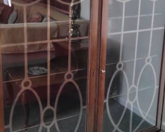 Edwardian Mahogany Display Cabinet