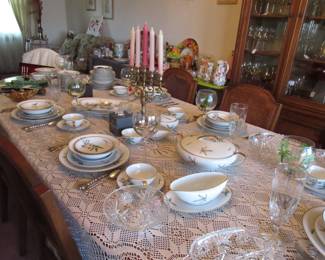 Dining Table seats 8