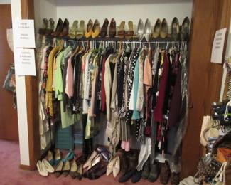 Womens clothes and shoes