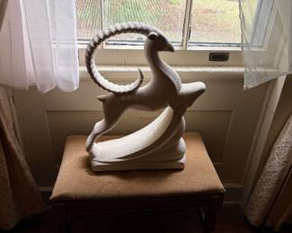 Antelope sculpture 