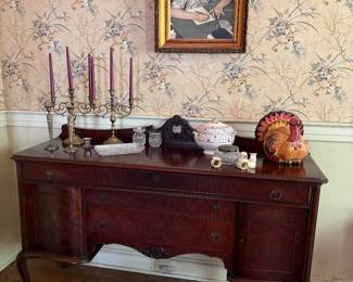 Gorgeous buffet. She needs a little love, but don’t we all? 