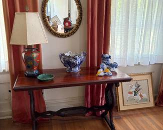 Heritage furniture, art, lamps and more
