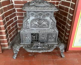 Antique parlor stove 