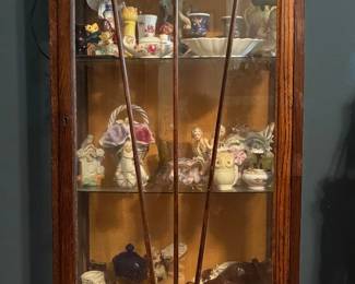 Art Deco curio cabinet