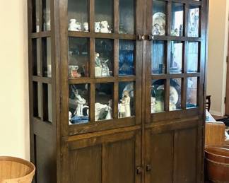 Arts and Crafts display cabinet