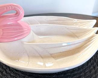 Vintage Enchanto Company swan dish