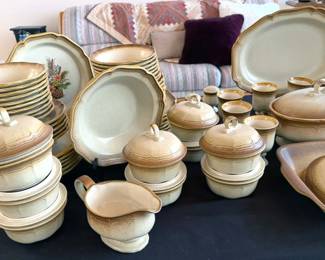 Mikasa “Whole Wheat, Autumn Song” dishware + serving ware