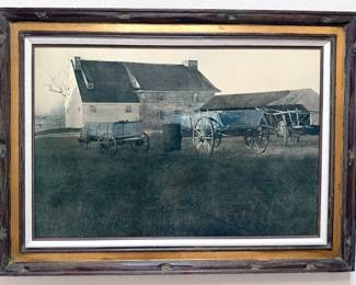 “Marsh Hawk” Andrew Wyeth repro