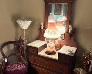 Victorian Marble Top Dresser