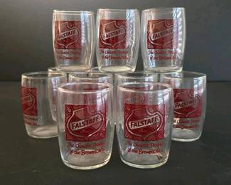 119 vintagefalstaffbeershotglassesredl