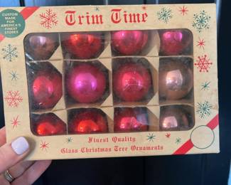 314 trimtimevintageglasschristmasorname