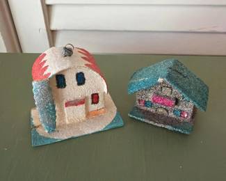 087 vintagejapaneseputzstyleglittercard