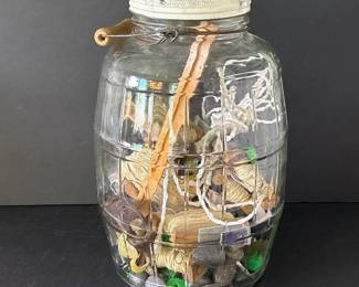 275 jarofmixedvintagehandfishingtackle