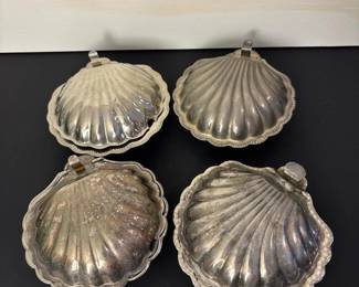 007 setofvintagemetalhingedclamshelldi