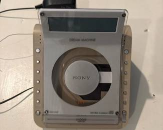 140 sonydreammachinecdclockradioamfm
