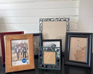 137 mixedlotof6photoframes