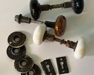 278 vintagedoorknobandbackplatehardware