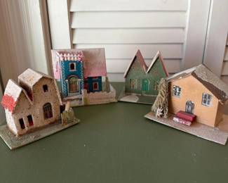 085 vintagecardboardputzchristmashouses