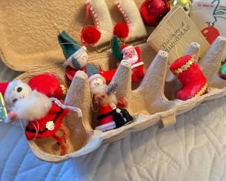 316 vintagechristmasornamentssetfeltsan