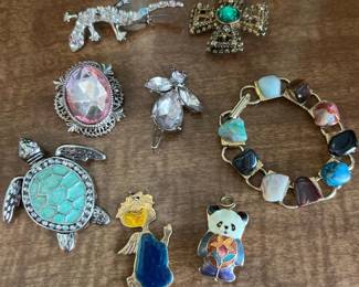 310 vintageanimalcrossgemstonecostumeje