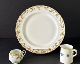 252 mixedvintagetablewaresetplatestand