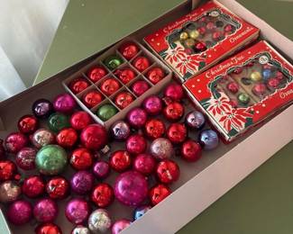 013 vintageglasschristmastreeminiorname