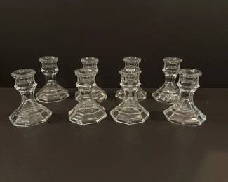 144 setof8clearglassoctagonaltapercan