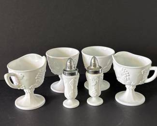 258 sixpiecevintagemilkglasspaneledgra