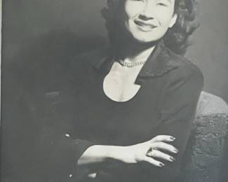 This is our beloved mother, Janine.  Her European style and flare shine through in this beautiful photo.