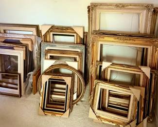 Vintage assorted frames.  Many have never been used and still have the cardboard protectors