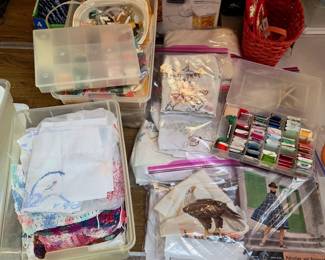 Lots of Needlepoints & Accessories