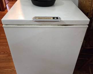 One of 2 smaller freezers 