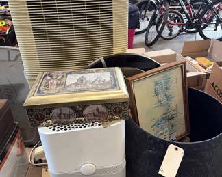 6192  Bonaire Portable Cooler, Blue Air Purifier