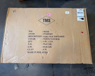 5031  NEW Tara Tile Top Table