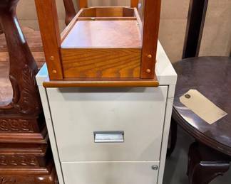 6062  Filing Cabinet and Opening Table