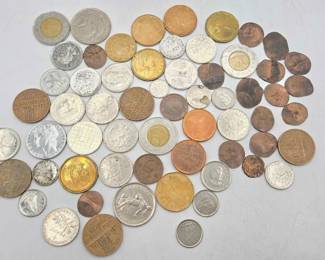 1702  Foreign Currency Coins