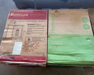 5086  2 Square D 125A Load Centers