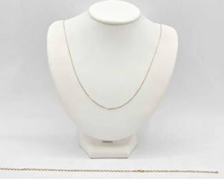 760  14kt Gold Bracelet and Necklace, 5.3g