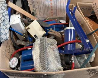 6204  Box of Misc Tools