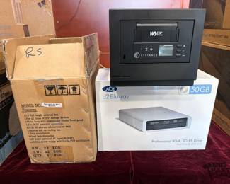 5202  Lacie d2 BluRay Drive, Certance DDS4, External Storage Enclosure