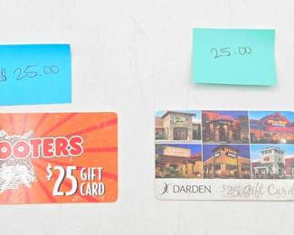 1912  Gift Cards