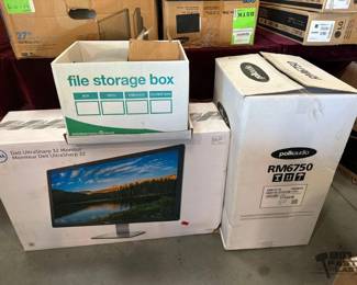 5214  Dell Monitor and Polk Audio Home Theater System