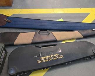 4098  Rifle Storage Soft and Hard Cases.