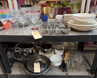 6220  Silverware, Pots and Pans