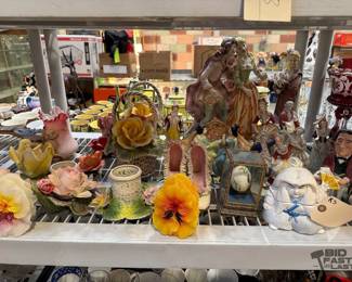 6160  Porcelain Statues and Figures