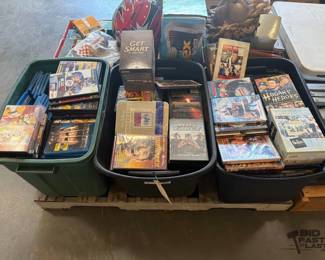 5054  DVDs and PlayStation2 Games