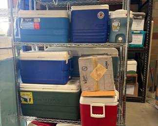 5008  2 Portable Metal Wire Racks